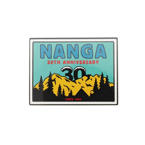 NANGA 30th Anniversary Sticker Square 30週年紀念貼紙