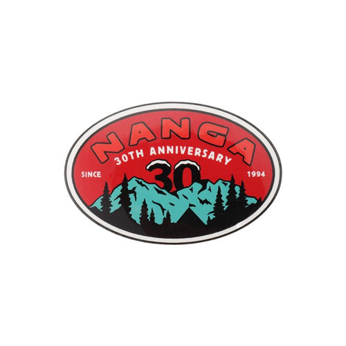 NANGA 30th Anniversary Sticker Oval 30週年紀念貼紙