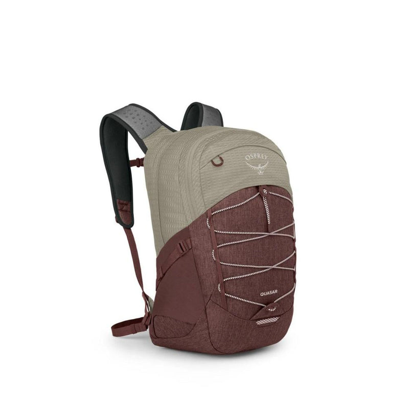 Osprey Quasar 26 Backpack 日常背包 Sawdust Tan/Raisin Red