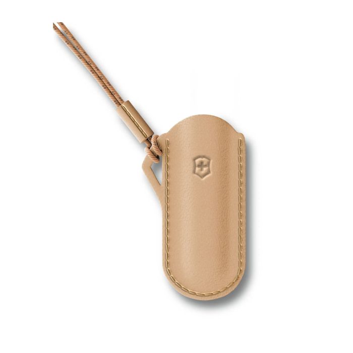 Victorinox Leather Pouch (For Classic SD) 戶外萬用刀專用皮製刀套 Wet Sand  4.0670.49