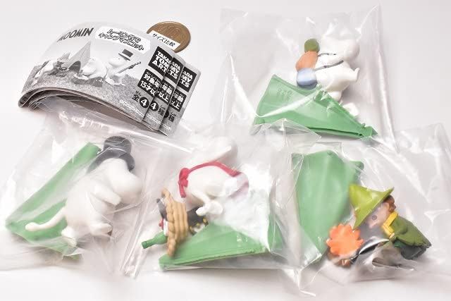 小肥肥一族姆明露營扭蛋 MOOMIN Camping Miniature Collection (4 items) 