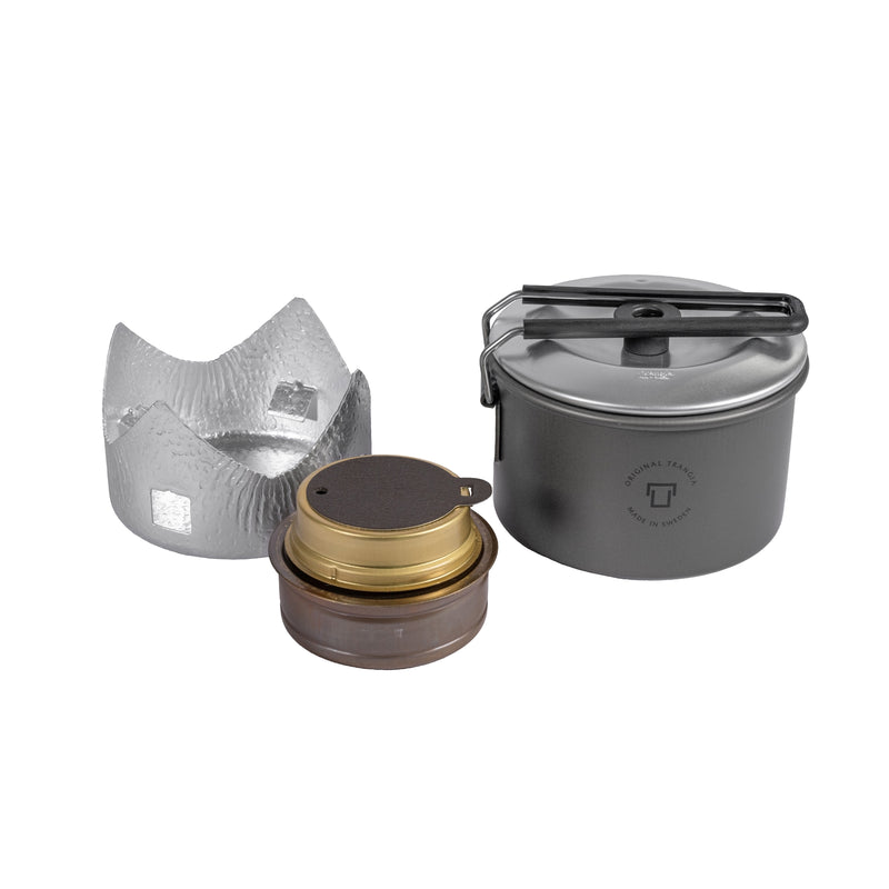 Trangia Micro Original HA 100505 硬鋁酒精爐爐具套裝
