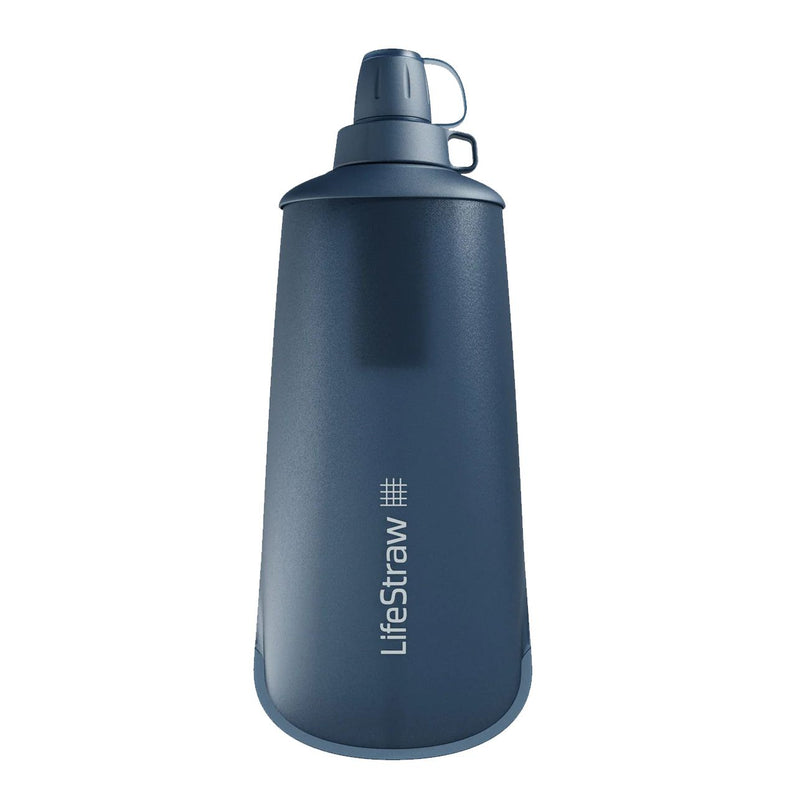 LifeStraw® Peak Series Collapsible Squeeze 1L Bottle with Filter 頂峰軟式水瓶