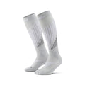 CEP Ski Touring Merino Socks Tall Men Grey/White