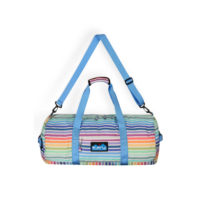 KAVU Tide Rip Duffel Rainbow Stripe