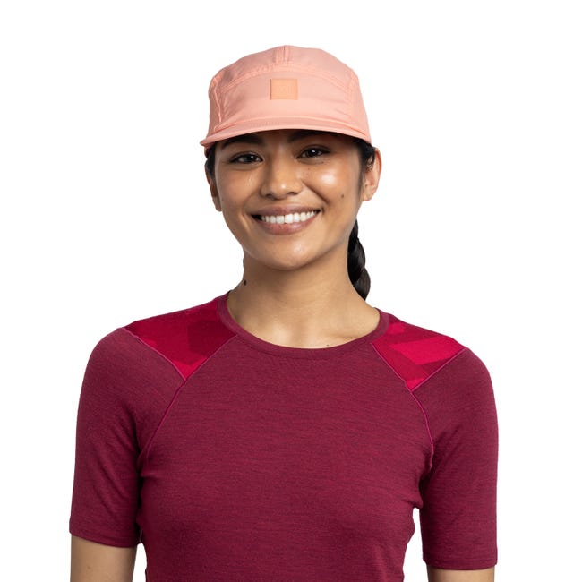 BUFF 5 Panel Go Cap Solid Coral