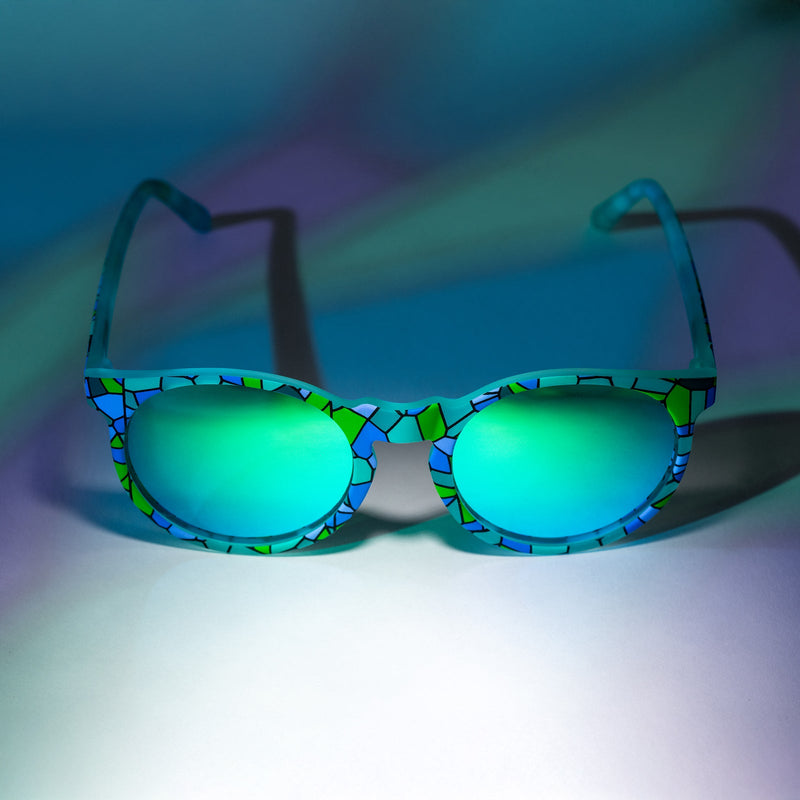 Goodr Sports Sunglasses - Moody Mosaic Musings