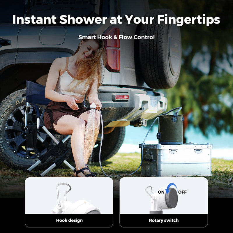 Flextail Tiny Shower 戶外電花灑