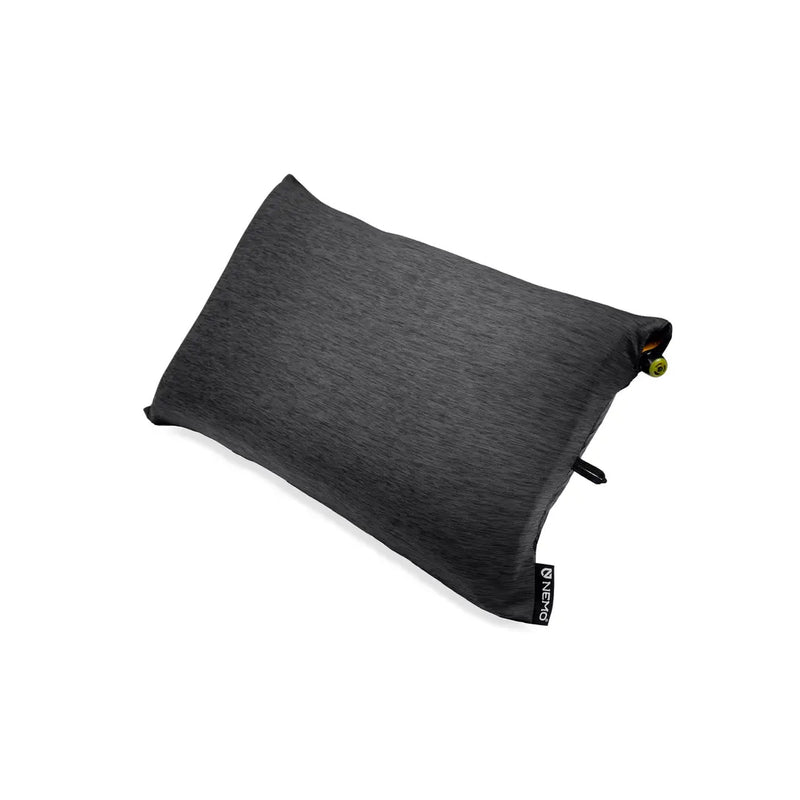 Nemo Fillo™ Wide Camping Pillow Black Pearl/Birch Bud