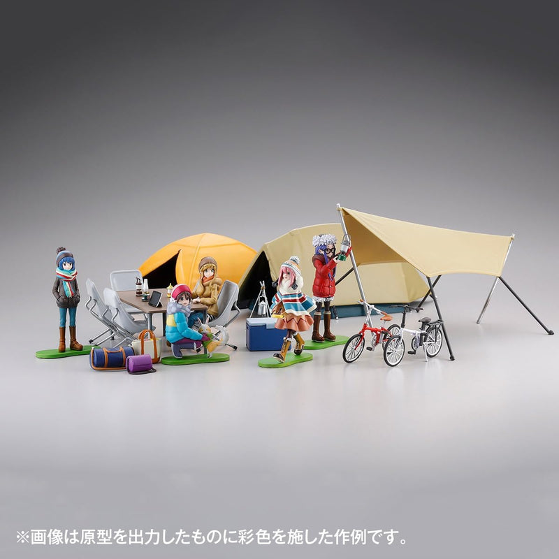 Yuru Camp 1/24 Anime Scale Camp Set (Unpainted)