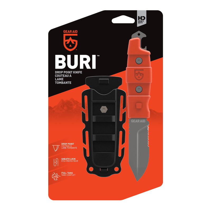 GEAR AID Buri Utility Knife 戶外多用途救生刀