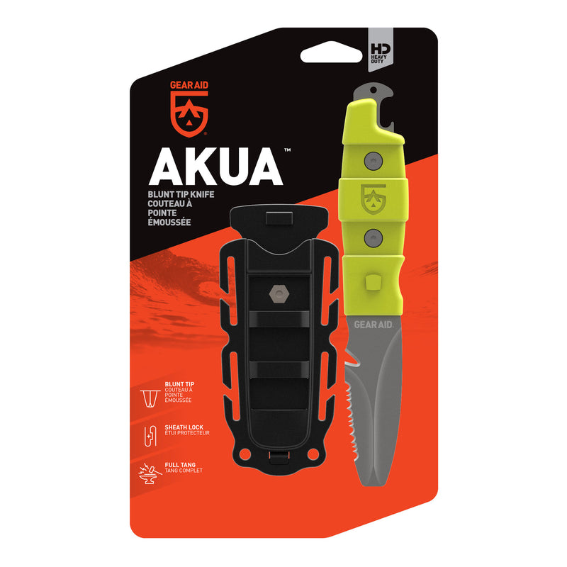 GEAR AID Akua River Knife Green