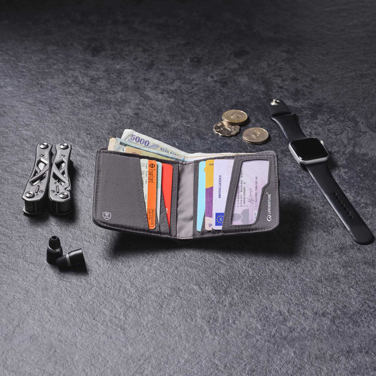Lifeventure RFID Compact Wallet 68266 防護銀包