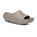 OOFOS OOahh Plus Sandals 運動恢復拖鞋 Driftwood