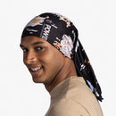 BUFF CoolNet UV® Neckwear Runners in motion Black