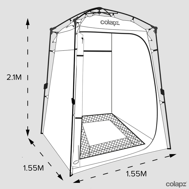 Colapz Ensuite Shower & Toilet Tent