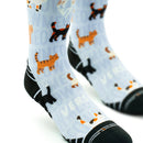 VERSUS Active Crew Socks - Cats 2.0