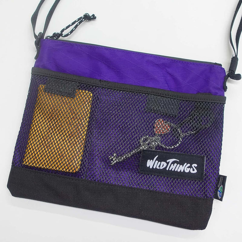 WILDTHINGS WT-380-0072 X-Pac Saddle Bag Purple