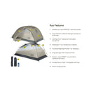 Nemo Dragonfly™ OSMO™ Ultralight Backpacking Tent 2P (2026 New Version)