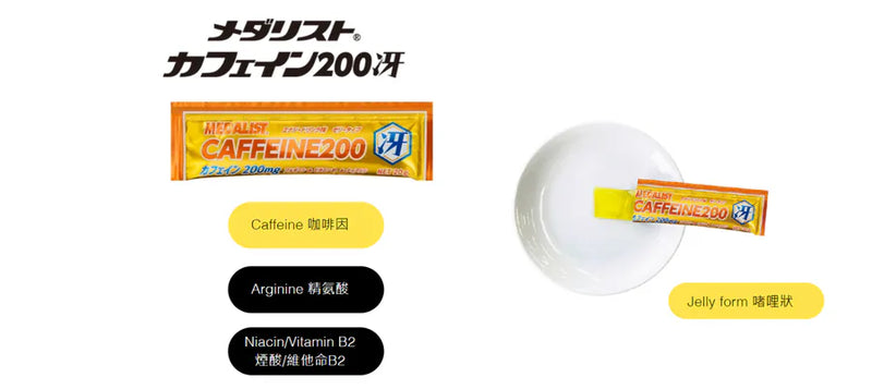 MEDALIST Caffeine200 Gel 咖啡因能量啫喱