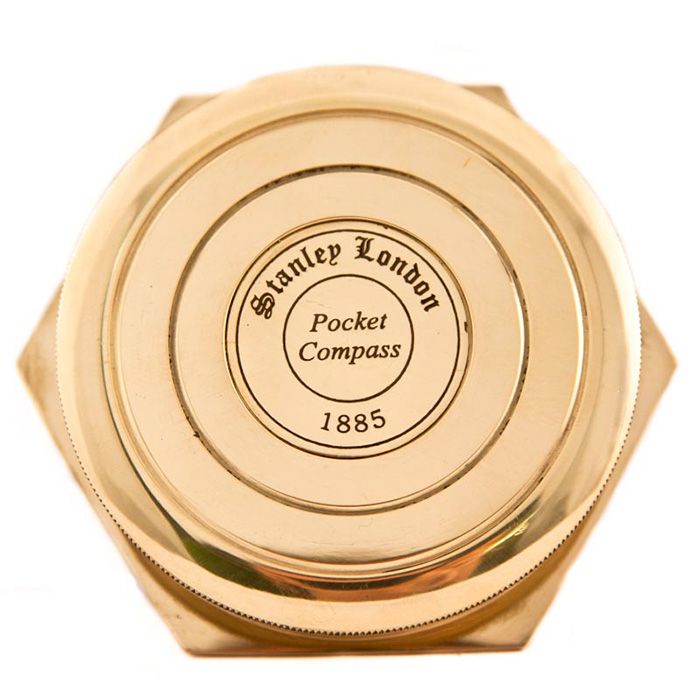 Vermont Lanterns Pocket and Desk Compass 復古黃銅航海羅盤(指南針) 901 Brass
