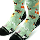 VERSUS Active Crew Socks - Dogs 2.0