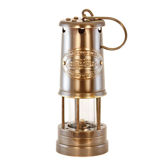 Vermont Lanterns Oil Lantern Coal Miners Lamp 復古黃銅煤礦油燈 9944 Antique