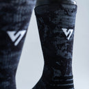 VERSUS Active Crew Socks - Black Viper Active Crew
