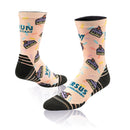 VERSUS Active Crew Socks - Run For Cake
