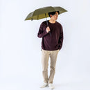 AMVEL VERYKAL Flat Auto Open & Close Umbrella 自動開合縮骨遮Antique Green