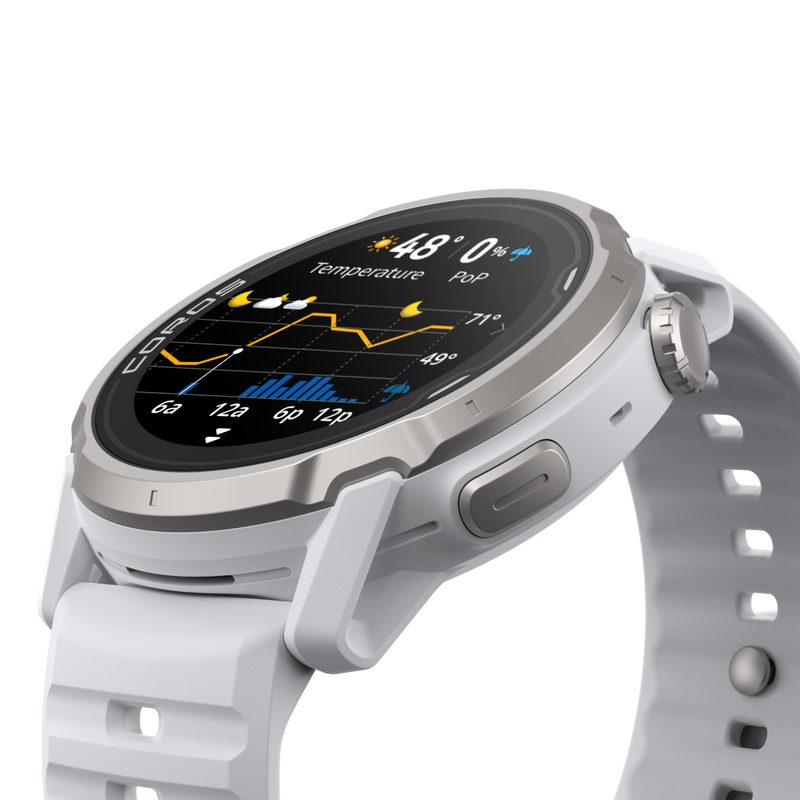 COROS APEX 4 Mountain Sports GPS Watch (46mm) White