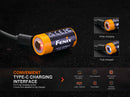 Fenix ARB-L16-800U Built-in USB Rechargeable Battery 鋰電池USB-C 充電