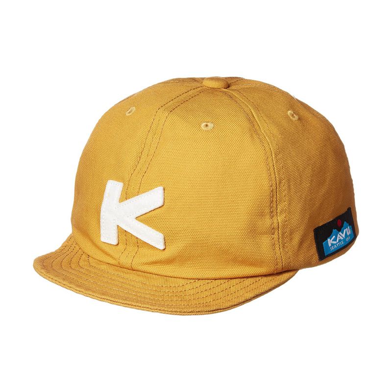 KAVU Base Ball Cap 198202480工裝棒球帽 Mustard