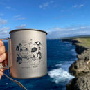 Belmont Titanium Single Wall Mug 300ml+450ml 香港山味.  對對杯 Set Limited Edition