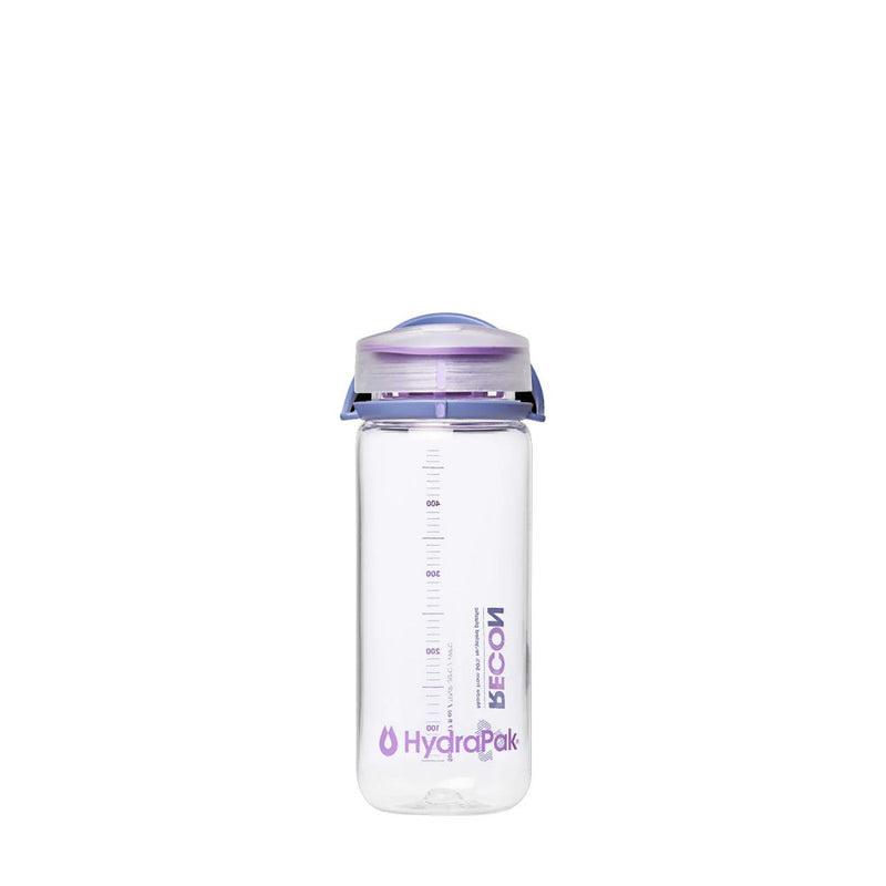 HydraPak RECON™ bottle 500ml 闊口硬水樽 Clear / Iris & Violet