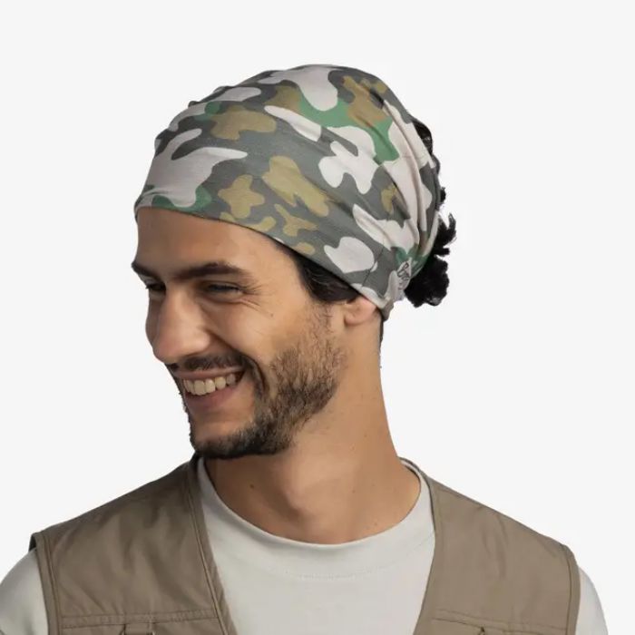 BUFF CoolNet® UV Headband 跑步頭巾 Enob Khaki
