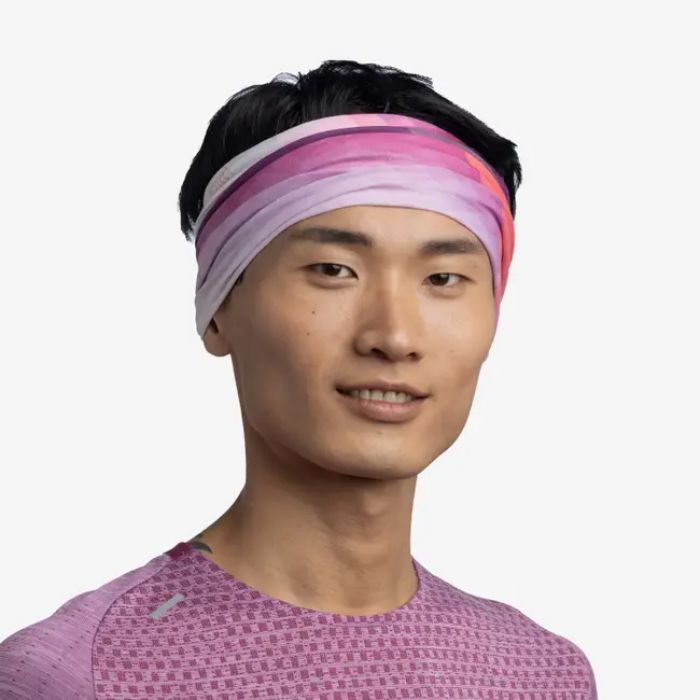 BUFF CoolNet® UV Headband 跑步頭巾 Wae Purple