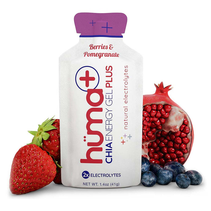 huma Energy Gels - Plus Berries Pomegranate