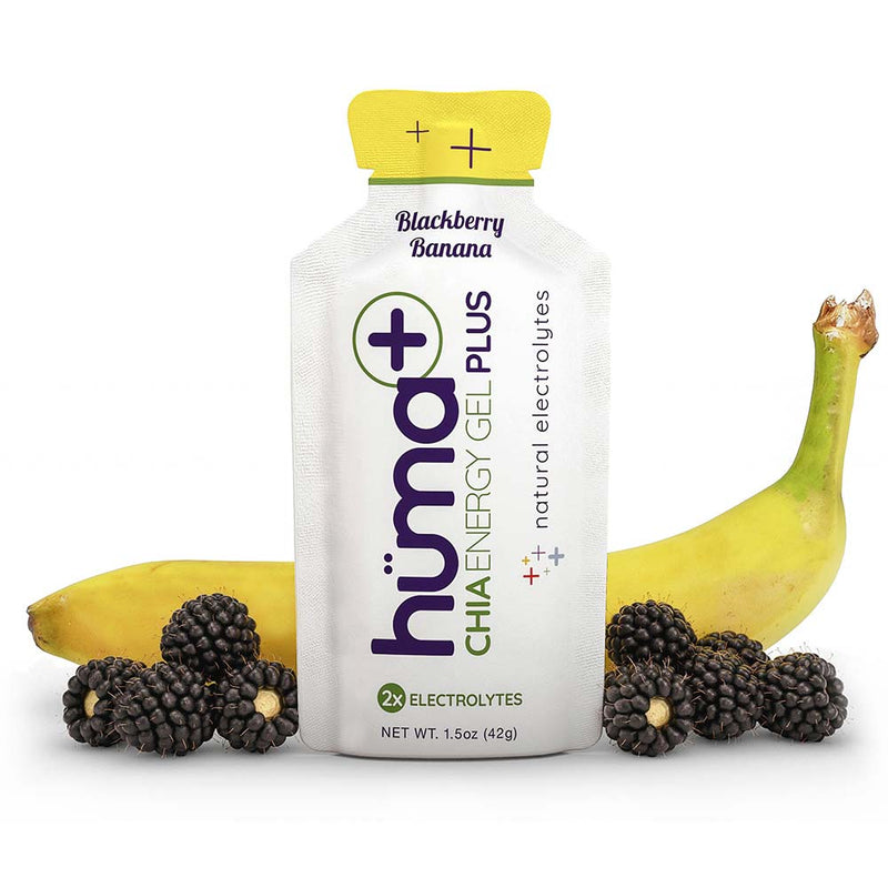 huma Energy Gels - Plus Blackberry Banana