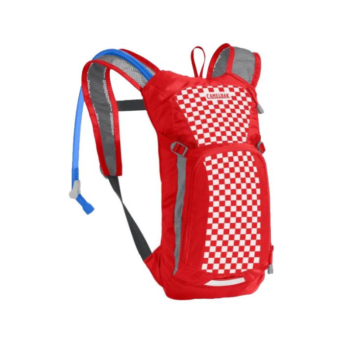CamelBak Mini M.U.L.E. Hydration Backpack with 1.5L (50oz) Reservoir 小朋友背囊 連 1.5公升水袋 Racing Red Check
