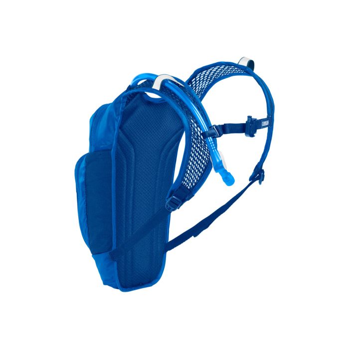 CamelBak Mini M.U.L.E. Hydration Backpack with 1.5L (50oz) Reservoir 小朋友背囊 連 1.5公升水袋 Lapis Blue/ White Stripe