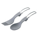 UNIFLAME Color Cutlery 彩色摺疊餐具套裝 Gray 668719