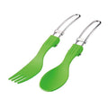 UNIFLAME Color Cutlery 彩色摺疊餐具套裝 Green 668795