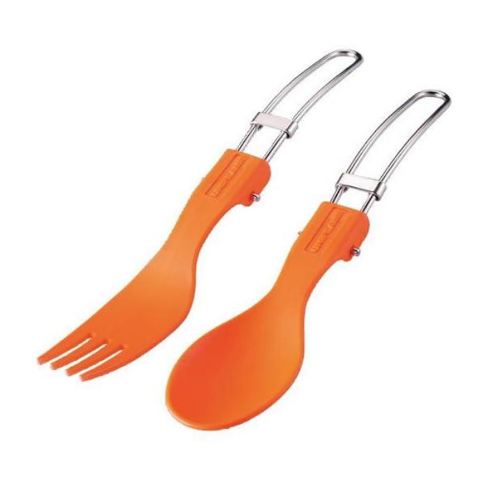 UNIFLAME Color Cutlery 彩色摺疊餐具套裝 Orange 668818