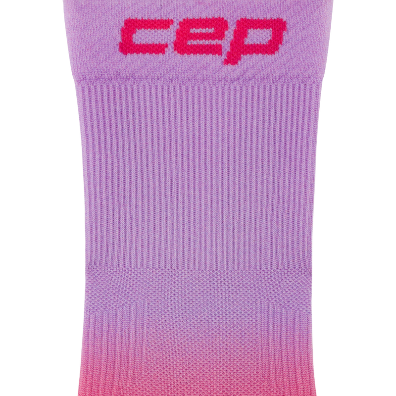 CEP Core Run Edt. Gradient Compression Socks Mid Cut 5.0 Men 男裝中筒跑步壓力襪 Pink/Lilac Fade