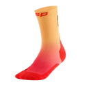CEP Core Run Edt. Gradient Compression Socks Mid Cut 5.0 Men Red/Marigold Fade 男裝中筒跑步壓力襪
