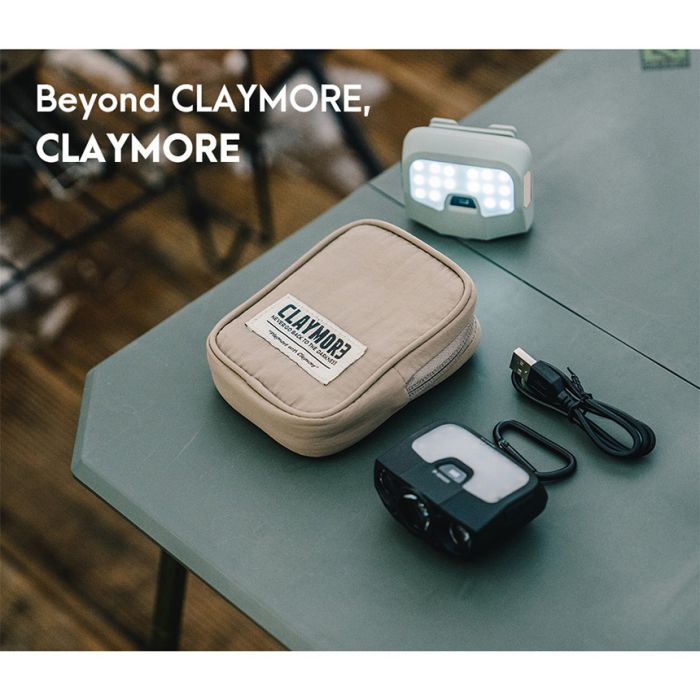 Claymore Capon 200H 充電夾帽燈