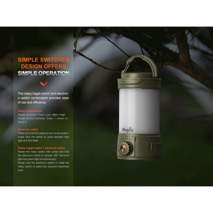 FENIX CL26R PRO Multifunctional Rechargeable Camping Lantern 多功能營燈(可作緊急行動電源)