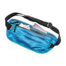 COCOON Secret Waist Wallet / Silk 絲質防盜貼身腰包 Blue Lagoon