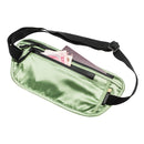 COCOON Secret Waist Wallet / Silk 絲質防盜貼身腰包 Light Green